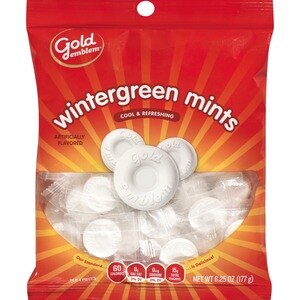 Gold Emblem Wintergreen Mints, 6.25 OZ