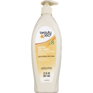 Beauty 360 Extra Dry Skin Moisturizing Lotion, 21 OZ