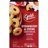 Gold Emblem  Strawberry & Creme Shortbread Cookies