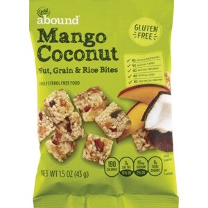 Gold Emblem Abound Mango Coconut Nut, Grain & Rice Bites, 1.5 OZ