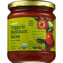 Gold Emblem Abound Organic Thick & Chunky Medium Salsa, 16 OZ