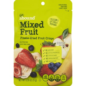 Gold Emblem Abound Mixed Fruit Freeze-Dried Fruit Crisps, 0.39 OZ