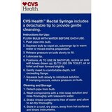 CVS Health Latex Free Rectal Syringe for Gentle Cleansing, thumbnail image 3 of 3