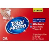 Total Home Antibacterial Moist Wipes, thumbnail image 1 of 1