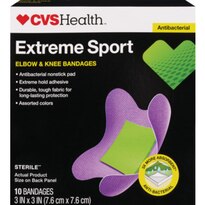 CVS Health Extreme Sport Elbow & Knee Bandages Assorted, 10CT