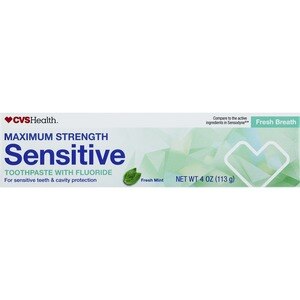 CVS Sensitive Toothpaste Extra Whitening Max Strength