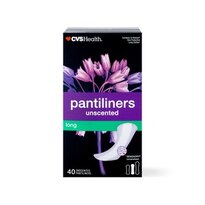 CVS Health Long Panty Liners, Unscented, Regular