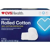 CVS Rolled Cotton Sterile 36" x 6", thumbnail image 1 of 3