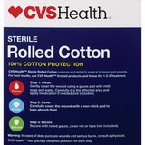 CVS Rolled Cotton Sterile 36" x 6", thumbnail image 3 of 3