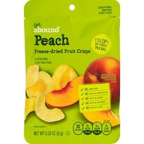 Gold Emblem Abound Peach Freeze-Dried Fruit Crisps, 0.28 OZ