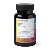 CVS Health Vitamin B12 Tablets 500mcg, 100CT, thumbnail image 1 of 4