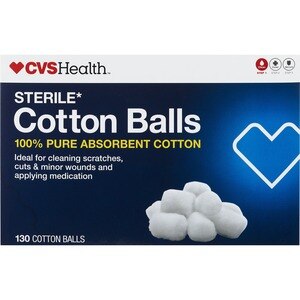 CVS Health Sterile Cotton Balls, 130CT