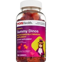 CVS Children's Multivitamins Dino Shapes Mixed Gummies Fruit