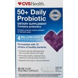 CVS Probiotic Adult 50+ Veg Caps 10 Strains/4 Billion AC, thumbnail image 1 of 1