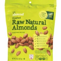 Gold Emblem Abound Raw Natural Almonds, 20 OZ