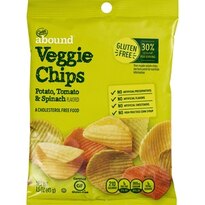 Gold Emblem Abound Veggie Chips - Potato, Tomato & Spinach, 1.5 OZ