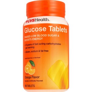 CVS Health Glucose Tablets Orange, 50CT