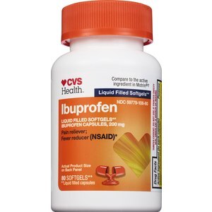 CVS Health Ibuprofen IB 200 mg Liquid Filled Softgels