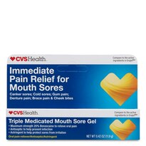 CVS Health Immediate Mouth Sore Relief Maximum Strength