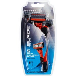 Blade 5 Blade Disposable Razor and Trimmer