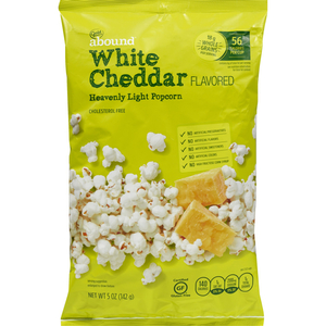 Gold Emblem Abound White Cheddar Flavored Heavenly Light Popcorn