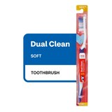 CVS Health Dual Clean Toothbrush Soft, thumbnail image 1 of 3