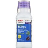 CVS Health Children's Allergy Relief Sugar Free Grape Loratadine Syrup, thumbnail image 2 of 3