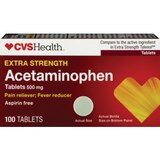 CVS Health Extra Strength Pain Relief Tablets, 100 CT, thumbnail image 1 of 5