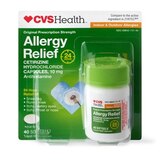 CVS Health Allergy Relief Cetirizine Softgels, thumbnail image 1 of 1