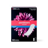 CVS Health Pantiliners, Unscented, Regular, thumbnail image 1 of 3