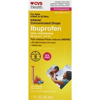 CVS Health Dye-free Oral Suspension Ibuprofen Berry Flavor, 1 OZ