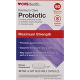 CVS Probiotic UltraStrngth Veg Caps 8 Strains/50 Billion AC, thumbnail image 1 of 1