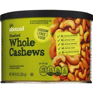 Gold Emblem Abound Cashews Whole Unsalted (Can)