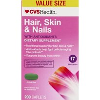 CVS HEALTH HAIR, SKIN & NAILS CAPLETS VALUE SIZE