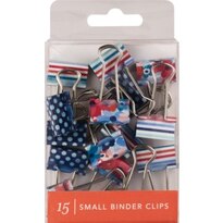 Carolina Pad Small Binder Clips, 15 CT