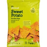 Gold Emblem Abound Sweet Potato Tortilla Chips, 8 OZ, thumbnail image 1 of 1