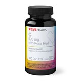 CVS Health Vitamin C with Rose Hips Tablets 500mg, 100CT, thumbnail image 1 of 4
