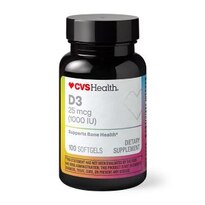 CVS Health Vitamin D3 1000IU Softgels