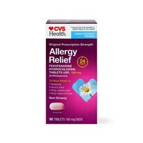 CVS Health Allergy Relief Non-Drowsy Fexofenadine Tablets