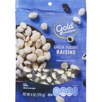 Gold Emblem Greek Yogurt Covered Raisins, 6 OZ