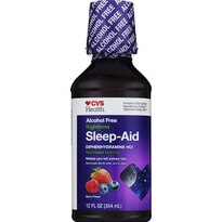 CVS Health Nighttime Sleep Aid Liquid, Berry