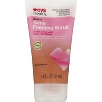 CVS Oil-Free Acne Foaming Scrub Pink Grapefruit, 4.2 OZ