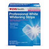 CVS Whitening Strips Professional White 20Treatmnts/40Strips, thumbnail image 1 of 2