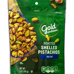 Gold Emblem Pistachios Shelled Kernels With Sea Salt (Bag)