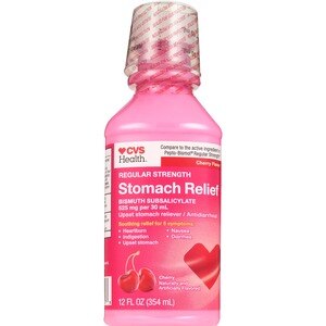 CVS Health Bismuth, Cherry Flavor, 12 OZ