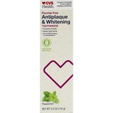 CVS Natural Flouride-Free Toothpaste Antiplaque&Whiteng Mint, thumbnail image 1 of 1