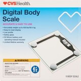 CVS Health Digital Body Scale, thumbnail image 1 of 2