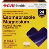 CVS Health Delayed-Release Acid Reducer Tablets, 20 MG, thumbnail image 1 of 1