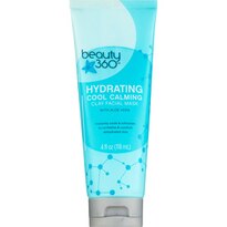 Beauty 360 Hydrating Cool Calming Clay Facial Mask, 4 OZ