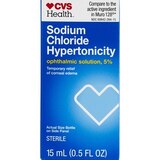 CVS Health Ophthalmic Solution Hypertonicity Eye Drops, thumbnail image 1 of 5